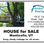 Arches Realty House for Sale in Monticello Utah