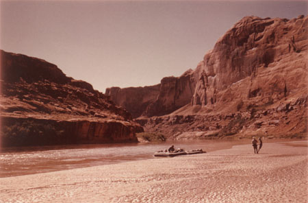 Ken Sleight in Glen Canyon