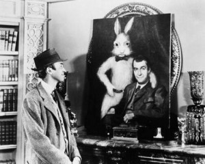 Elwood P Dowd, from Harvey.