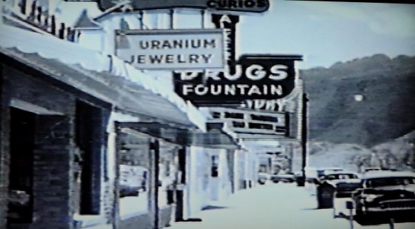 Moab Utah 1950's Vintage Unused Postcard c Center of Utah's Uranium Industry 