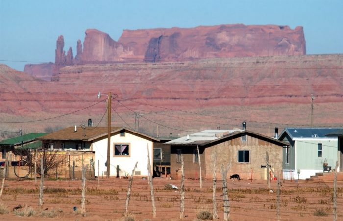 Housing on the Navajo Reservation