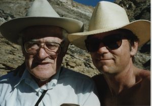 Reuben and me at Death Valley. 1995