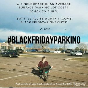 Black Friday Parking campaign