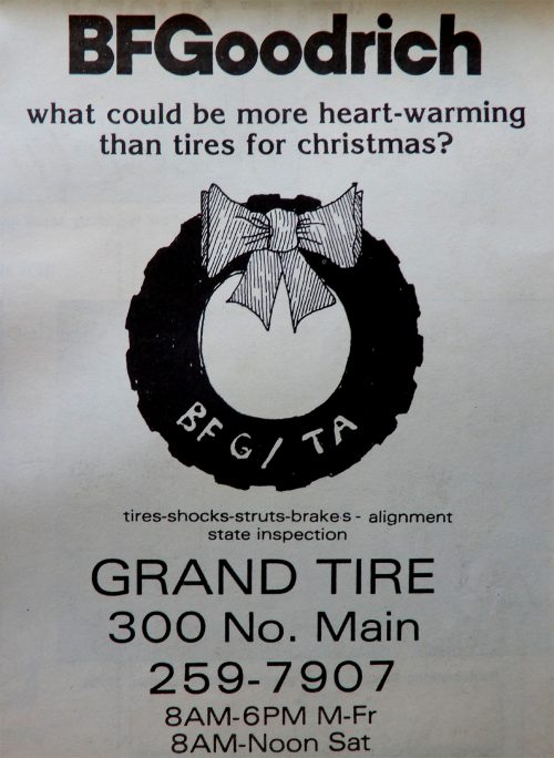 Grand Tire Ad