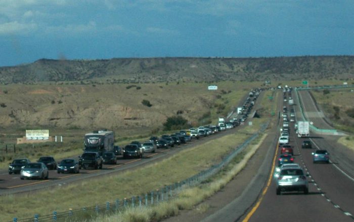 NM Traffic. photo by Jim Stiles