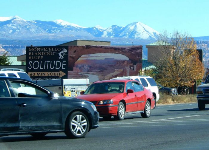 Solitude Sign. photo by Jim Stiles