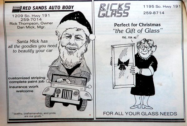 Ricks Glass Ad