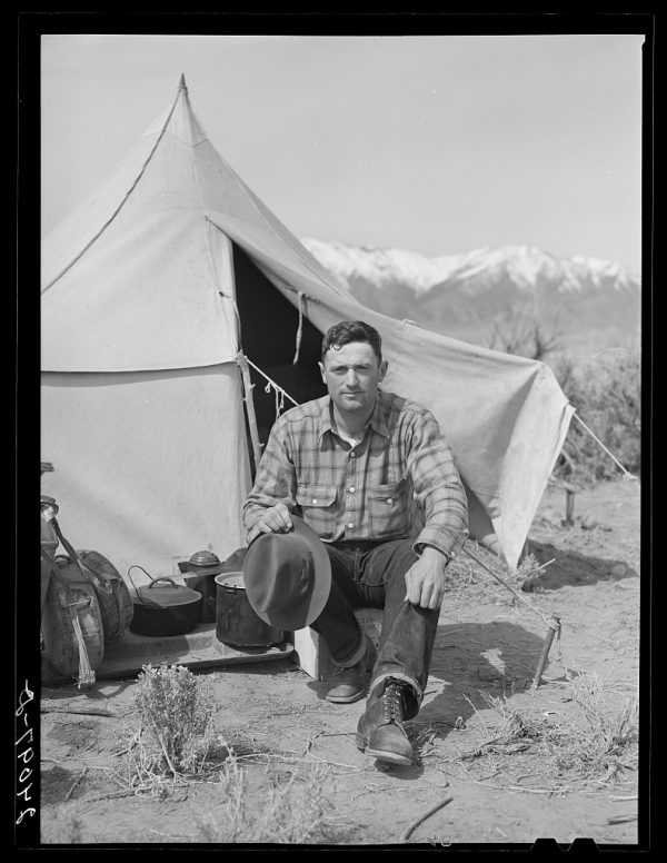 Basque sheepherder. Dangberg Ranch, Douglas County, Nevada