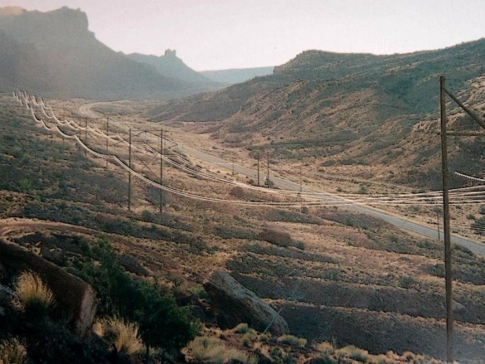 US 191 in the late 1990s. Still two lanes. photo by Jim Stiles