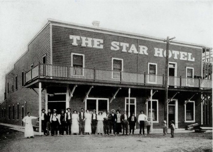 Elko, Nevada's Star Hotel, circa 1910. Northeastern Nevada Historical Society and Museum