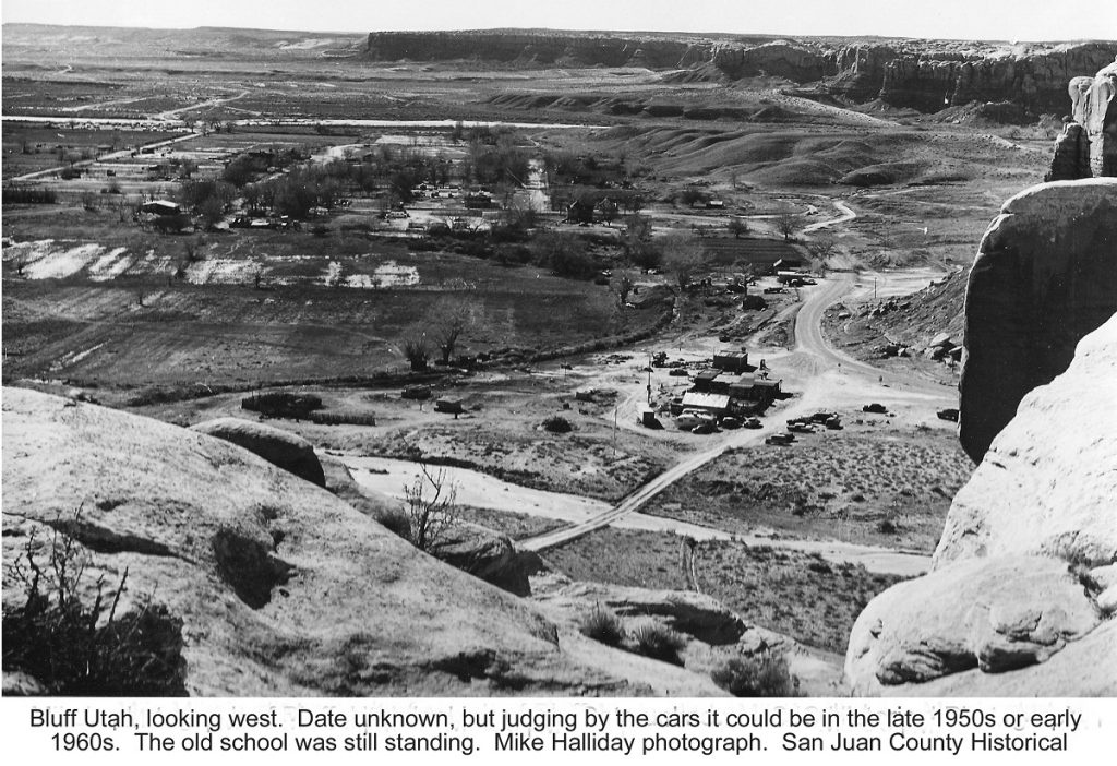 bluff utah overview 50s or 60s