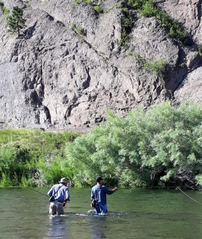 Fishing with Steve in Montana