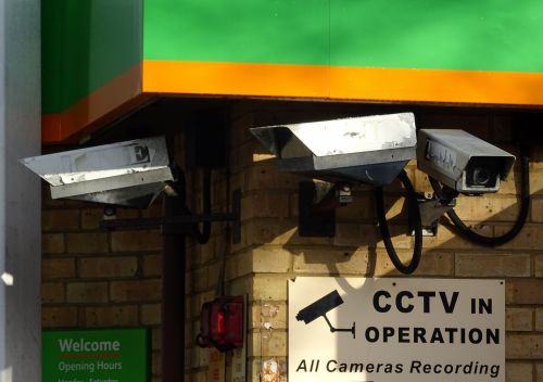 CCTV cameras in operation