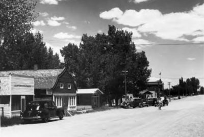 Downtown Monticello Historical Image