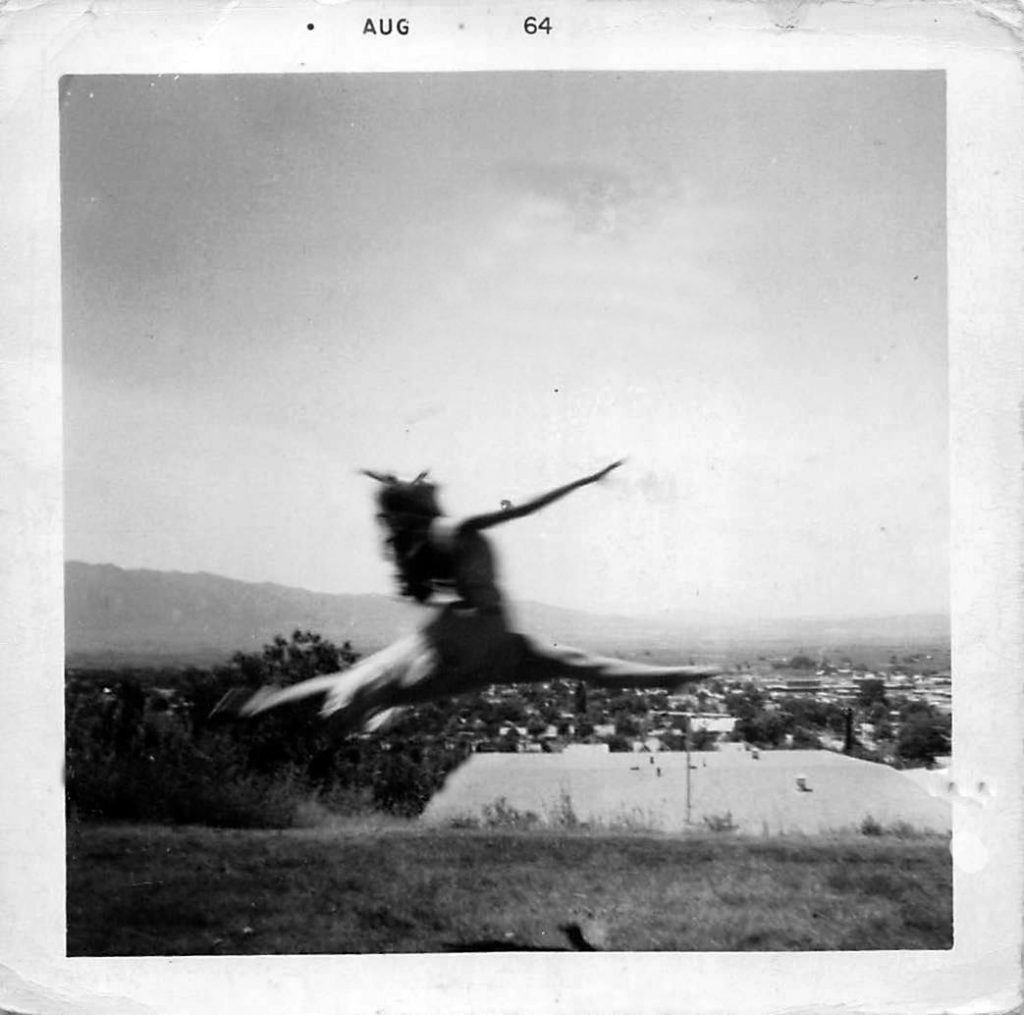 The author, the "Dancer From the Bronx." 1964.
