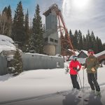 A California-based tourism publication promotes Park City ski tours of dilapidated silver mines that litter the slopes. (Orange Coast Magazine)