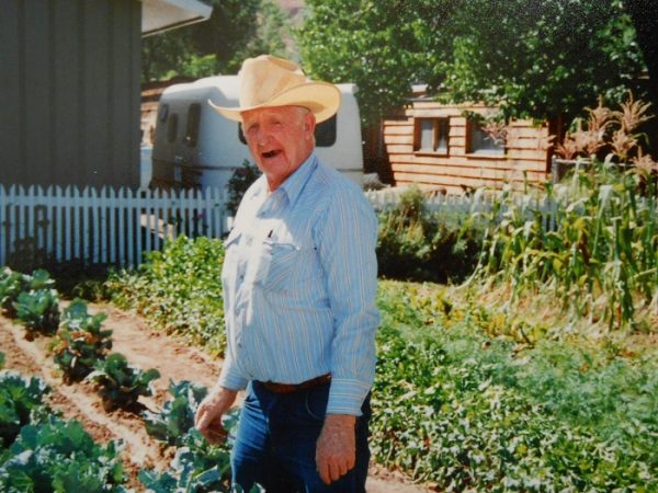 Dave Baker and his Garden