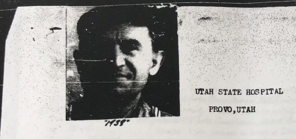 Aharon Andrikian photo from the Utah State Hospital