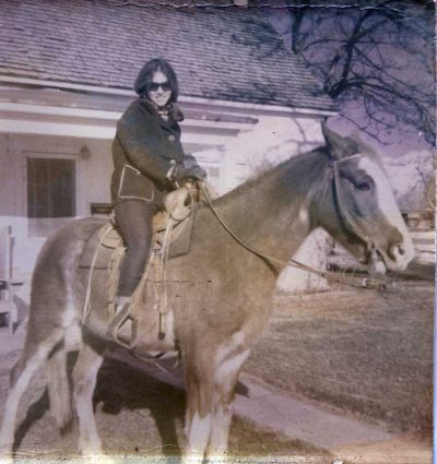 Author in Logan, Utah, 1967