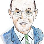 Zephyr Cartoon of Sam Taylor by Jim Stiles