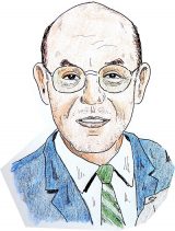 Zephyr Cartoon of Sam Taylor by Jim Stiles