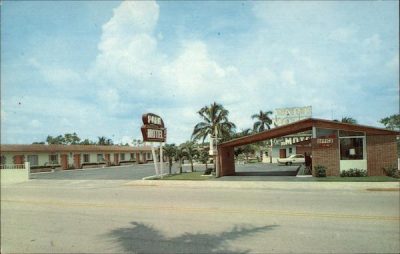 Parks motel postcard