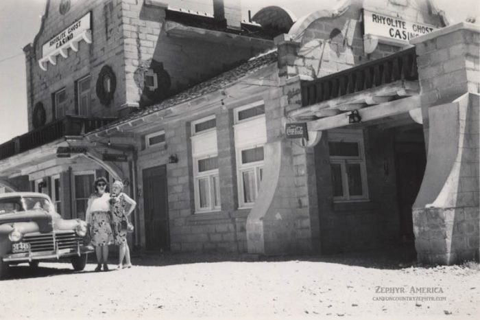 Rhyolite's "Ladies". Photo by Herb Ringer