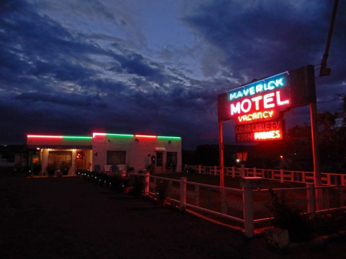 The Maverick Motel. Raton, New Mexico. Photo by Jim Stiles