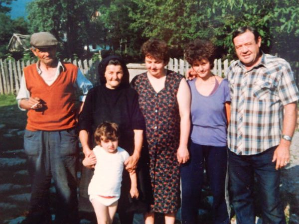 Nick and family in Croatia. 1980s