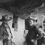John Wetherill on the right with his successor at Navajo National Monument, Jim Brewer