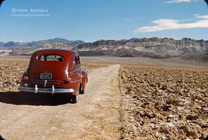 On the Devil's Golf Course. Death Valley, California. 1946. Photo by Herb Ringer