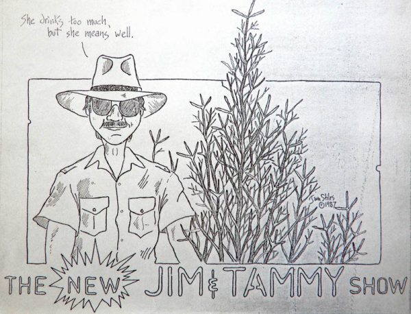 The Jim and Tammy show. Cartoon by Jim Stiles