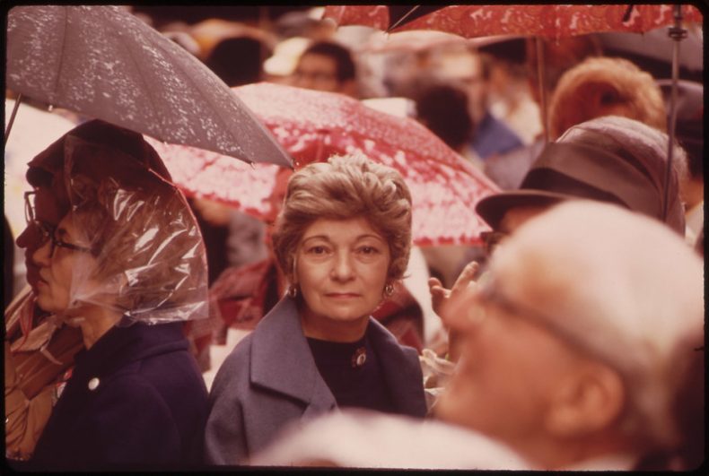 Fountain Square Cincinnati, Ohio. 1973. Photo by Tom Hubbard. From the National Archives