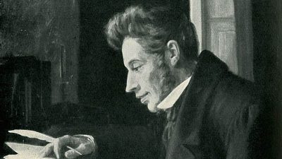 Søren Kierkegaard. Public domain.