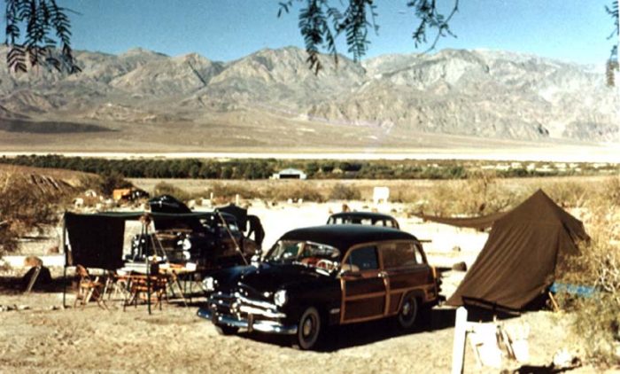 Texas Springs Campsite. Herb Ringer. 1950. 