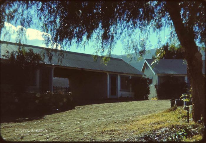 Cabins at Panamint Springs. Herb Ringer. 1947