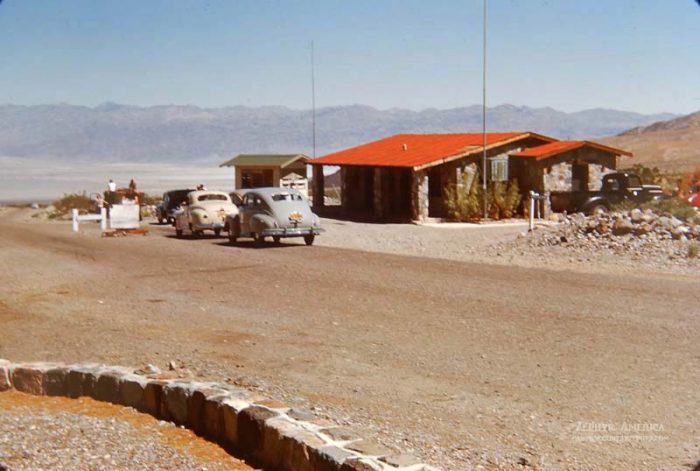 Death Valley West Entrance. Herb Ringer. 1947