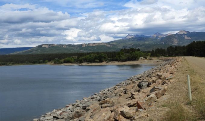 Jackson Gulch Reservoir & La Plata Mtns