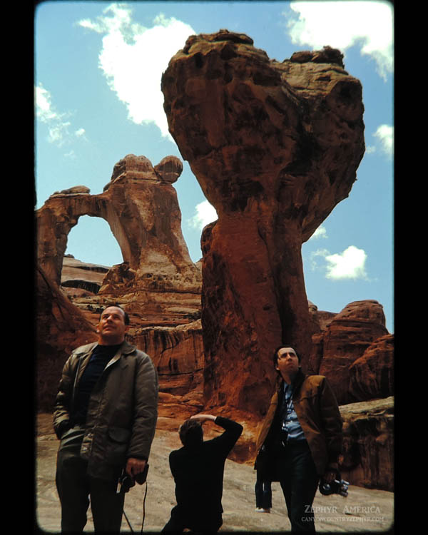 Angel Arch. Canyonlands. 1970. Photo by Edna Fridley