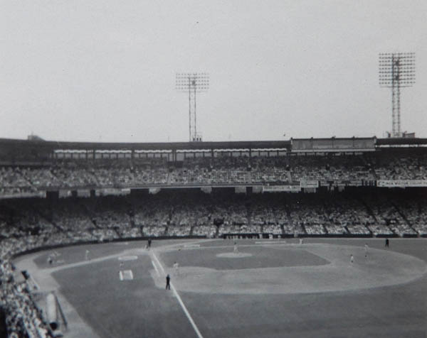 Comiskey Park. Chicago. 1962. Photo by James Stiles, Sr