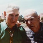 Doc (right) and George (left) Bell. Photo by Jim Stiles