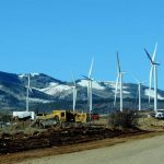 The Latigo Wind Project at Monticello, UT. Photo by Jim Stiles