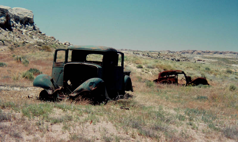 Remnants of the Yellowcat Mining District. Arches National Park. Photo by Jim Stiles