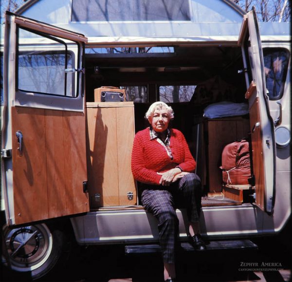 Big Meadows Campground. Shenandoah National Park. Virginia. 1965. Photo by Herb Ringer