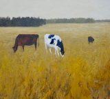 “Contented”. Painting by Tabby Ivy