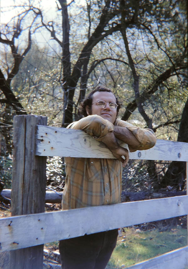 Bill Benge near Pack Creek. Summer 1973