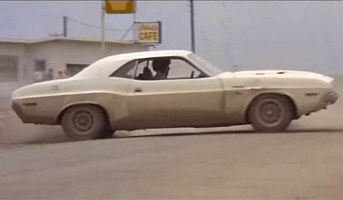 Another still from "Vanishing Point," 1970. 