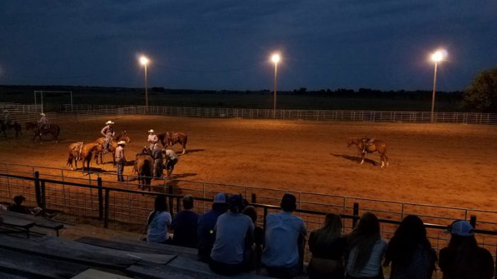 Cowboys at the Ranch Rodeo. Photo by Jim Stiles
