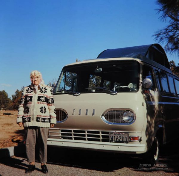 Sadie at Bandelier National Monument, New Mexico. 1965. Photo by Herb RInger