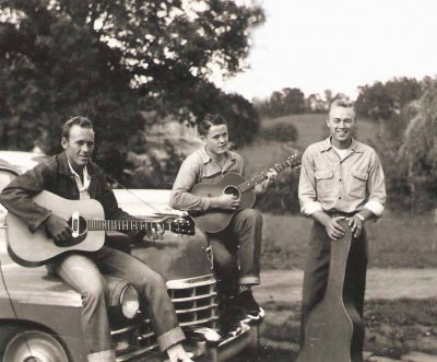 Al Cornette (far left) as a young man. 
